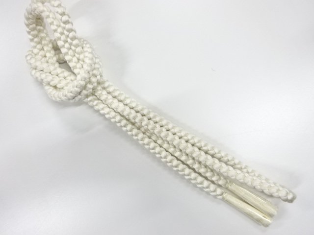 未使用品　正絹　手組帯締め